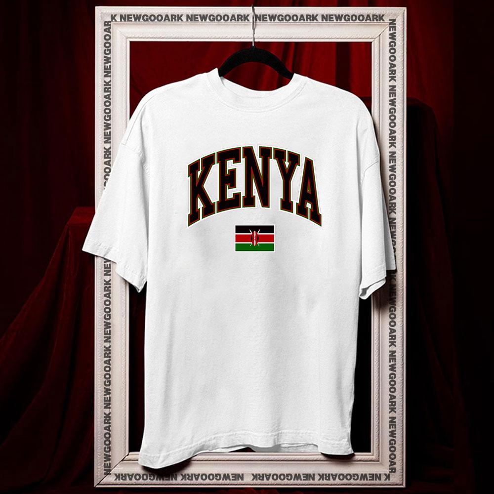 Kenya Flag Kenyan Pride Shirt Women Unisex Casual Cotton Printed T Shirts Adult Fashion Ropa Hombre Breathable Shortsleev