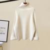Women's Thickened Vest Turtleneck Knitted Sweater Wide Leg Autumn Winter Suit