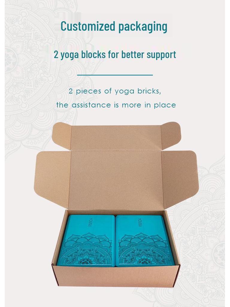 High-Density EVA Yoga Brick: Thickened Foam for Enhanced Practice