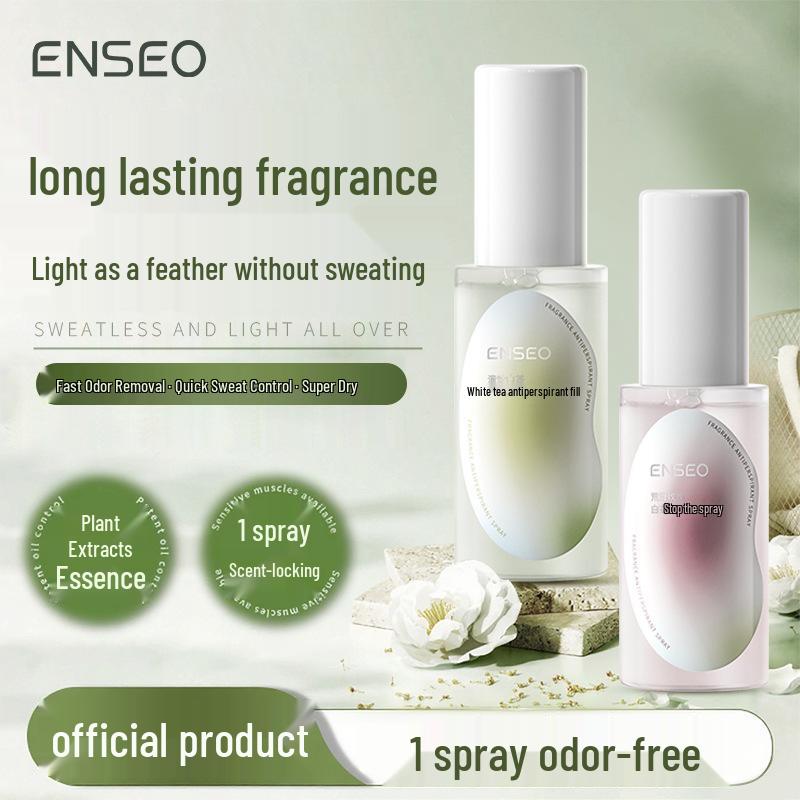 ENSEO Long-Lasting Perfumed Body Odor Antiperspirant Spray for Underarms