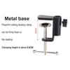 Universal Bracket Clamp Accessorie DIY Fixed Clip Fittings Screw Light Mounting Camera Holder for Microphone Desk Lamp Broadcast
