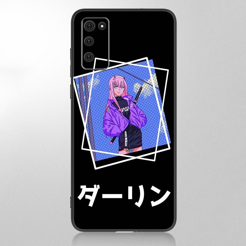 Zero Two Darling in the FranXX Anime Hülle für Samsung Galaxy A12 A02S A22 A32 A52 A72 A71 A51 A41 A31 A21 A11 A50 A70 A10S A20S