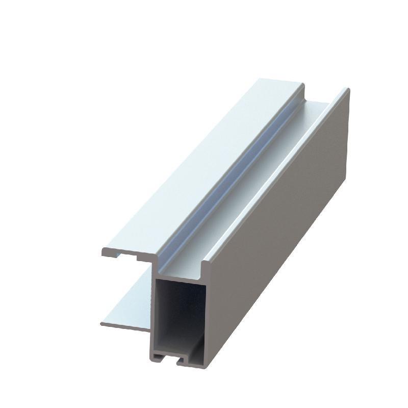 HERRAJES FAB.NACIONAL PROFILE HANDLE MODEL NILA SP19 MATTE SILVER / WHITE / MATTE BLACK SP19 2.60M MATTE SILVER FINISH. 2 Units