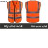 OEING Multi-Pocket Utility Mesh Vest