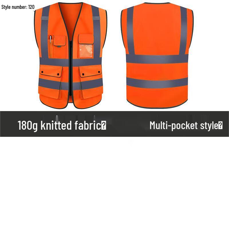 OEING Multi-Pocket Utility Mesh Vest