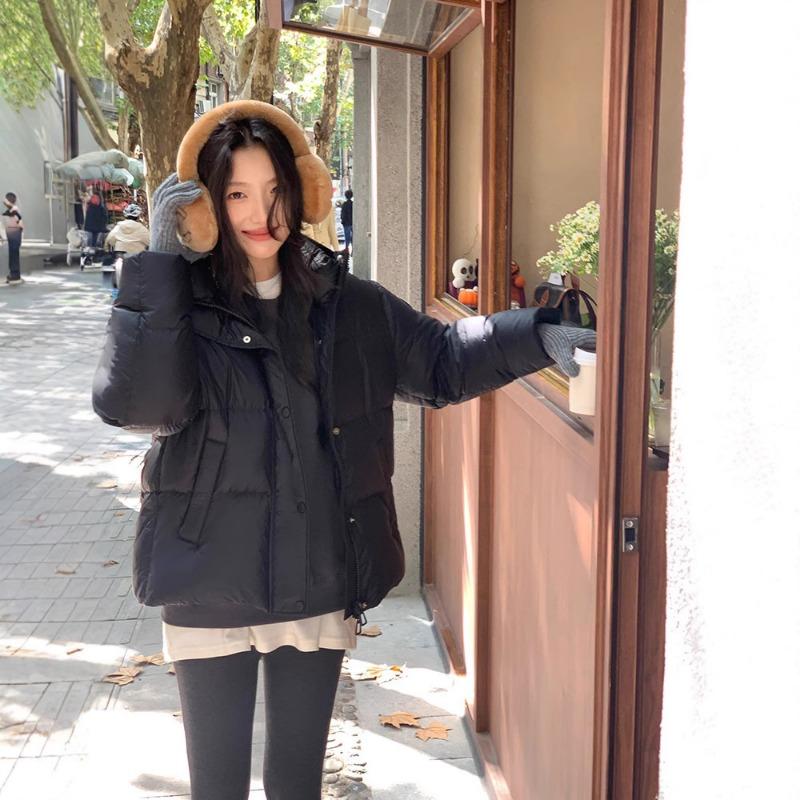 Winter Short Down Cotton-padded Clothes Women's Winter New Small Bread Clothes Puffs Thickened Cotton-padded Jacket