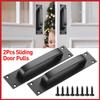 2pcs Barn Door Pull Handle 20CM Aluminium Alloy Hot Bed Sliding Gate Shed Garage