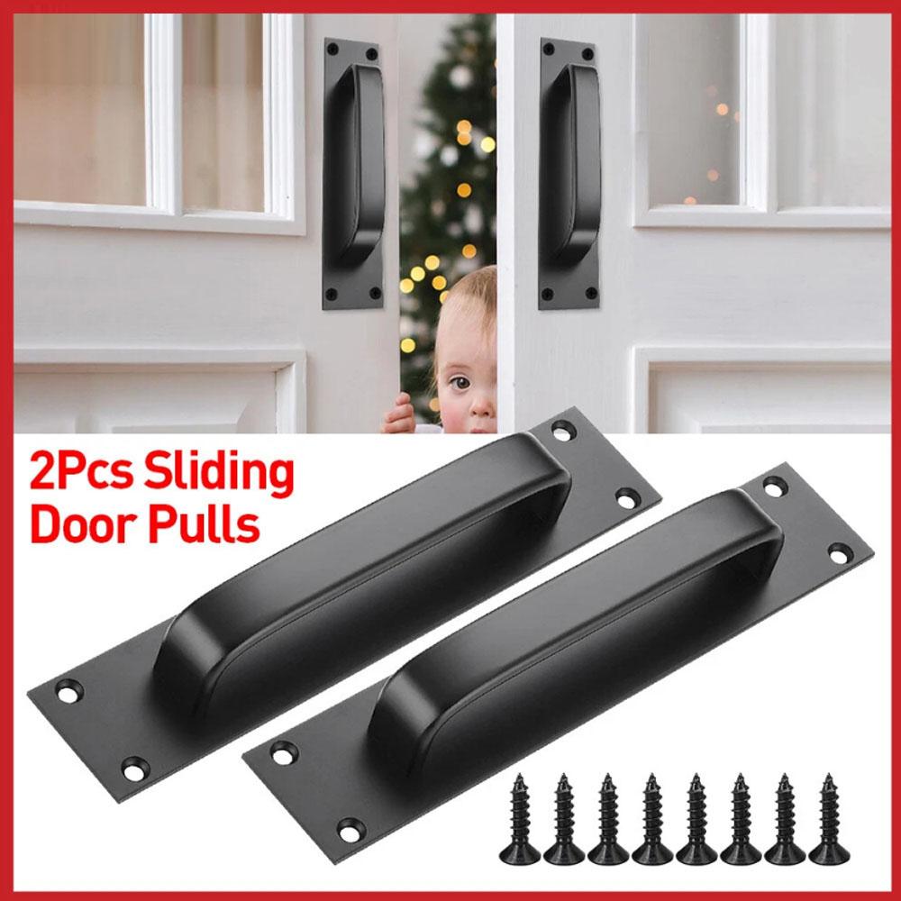 2pcs Barn Door Pull Handle 20CM Aluminium Alloy Hot Bed Sliding Gate Shed Garage