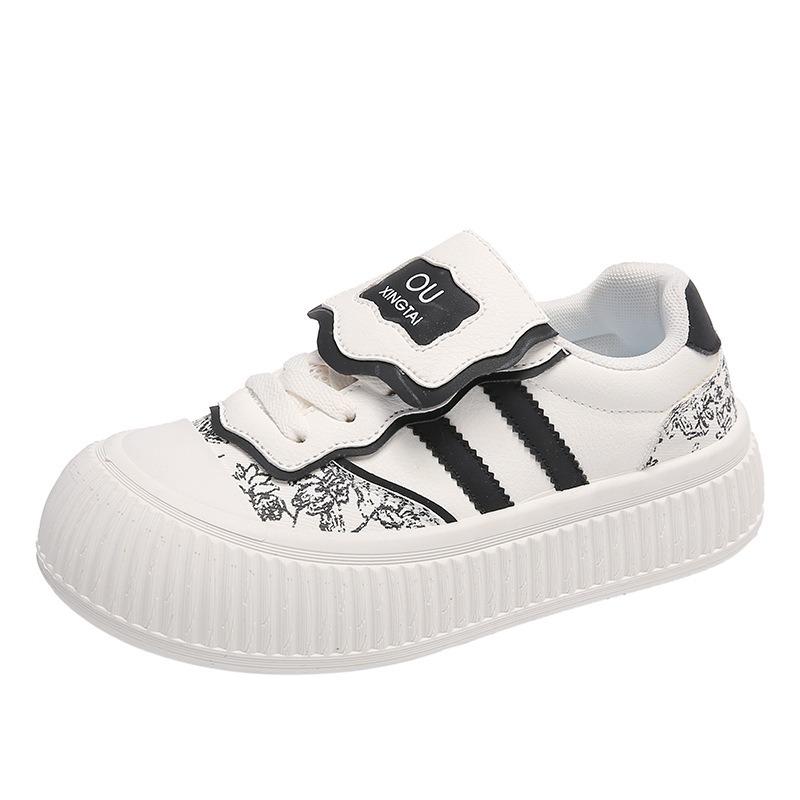 Little White Shoes Children's Autumn New Female Students' Leisure Sports Versatile Board Shoes Street Shooting