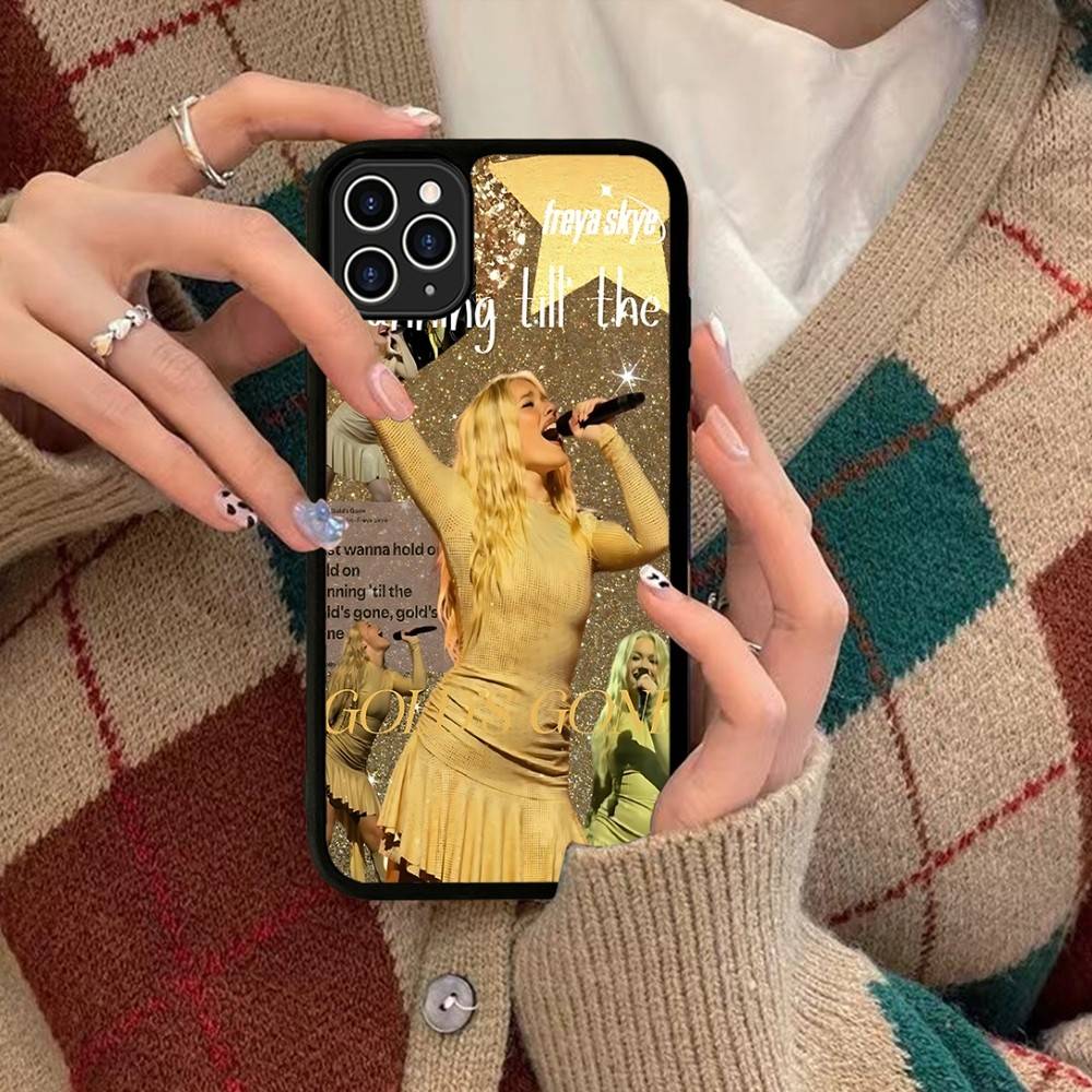 

Singer F-Freya Skye Phone Case For Iphone 16 15 14 13 12 11 Pro Max Plus Shockproof TPU+PC Hard Case iPhone 17 Air
