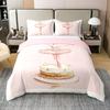Ballerina Lightweight Duvet Cover Temperament Duvet Set Queen Bedding Bedroom Birthday Gift 3 Piece Set 2 Pillowcases No Quilt