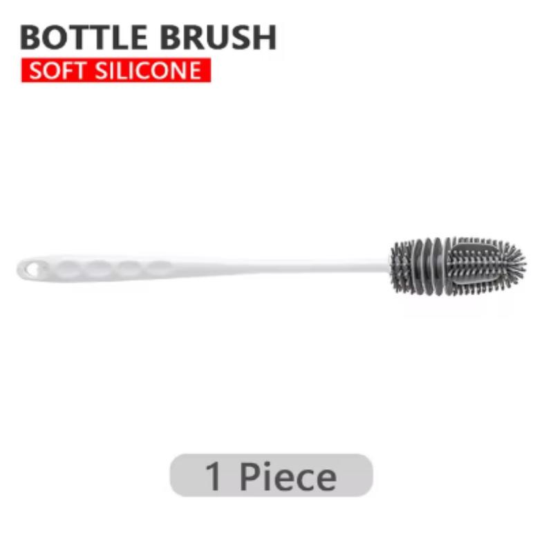 Bottles Brush Silicone Baby Bottles Clean Brush Long Cleaning Brush Cup Brush for Scrubbing Useful Cleaning Product for Home