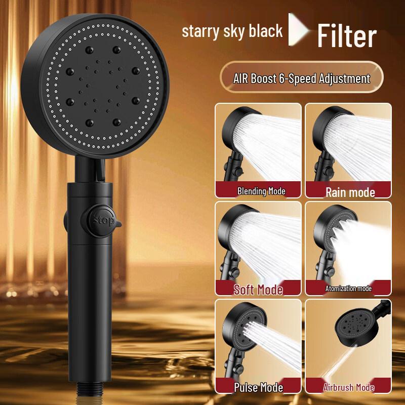 Pressurized Turbo Shower Head