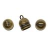 50pcs 10mm Bell End Cap Mesh Kumihimo Cord Tassel DIY Making Black