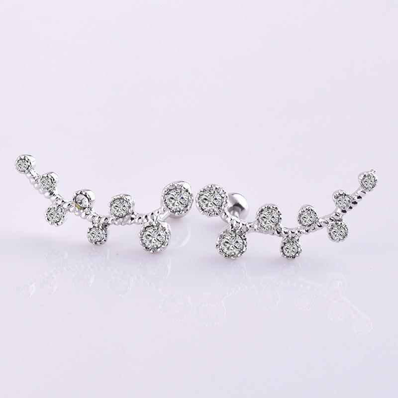 

Новые модные европейские и американские серьги из нержавеющей стали с ветками убийцы, серьги для ногтей, ювелирные изделия