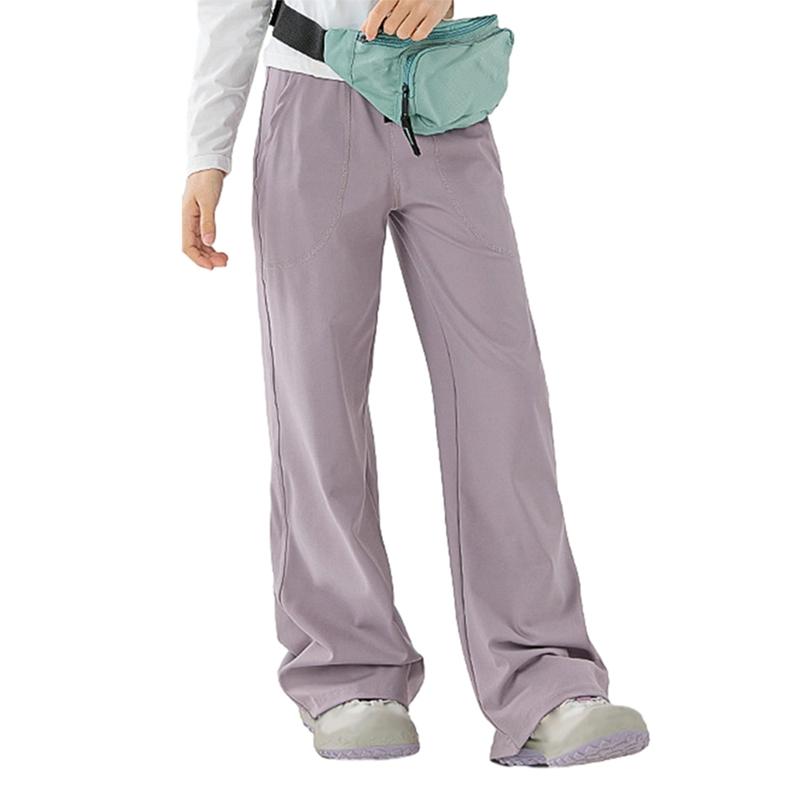 Kids Girls Cool-Touch Quick-Dry Pants Casual Outdoor Fitness Pants Yoga Pants 120