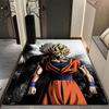 Super Saiyan Goku Patterned Rug Allseason Carpet For Kids Bedroom Play Area Home Decor Valentine'S Day Gift