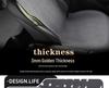 Geely Borui New Energy Four Seasons Ultra-thin Suede Saddle Car Seat Cushion Set