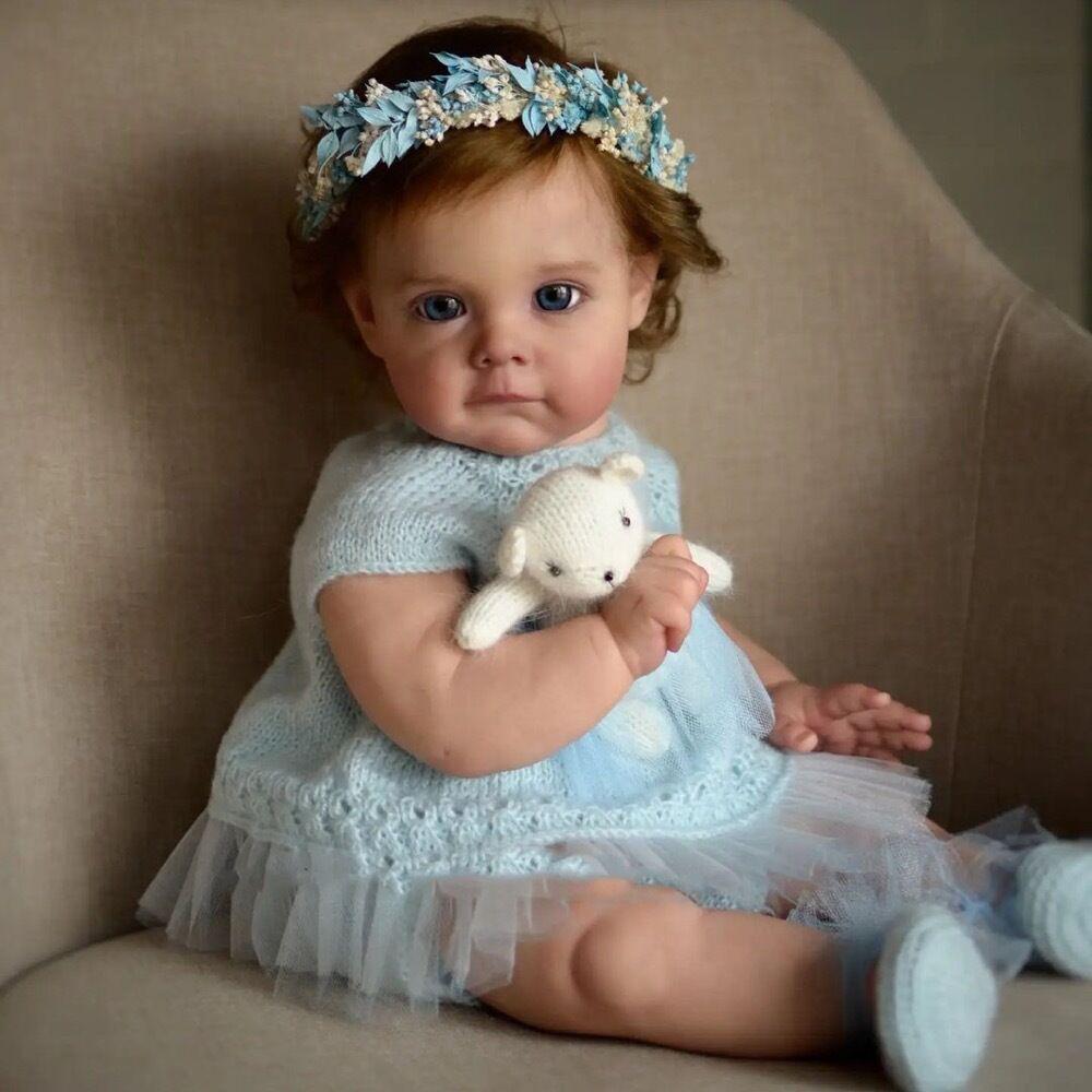 Realistic Reborn Toddler Doll Maggi with 3D Painting NPK