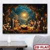 2D Star of Bethlehem Nativity Banner Religious Christmas Church Supplies