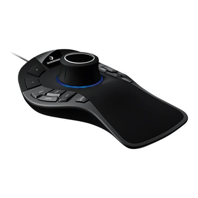 3D CONNEXION Souris SpaceMouse Pro - 15 boutons - Filaire