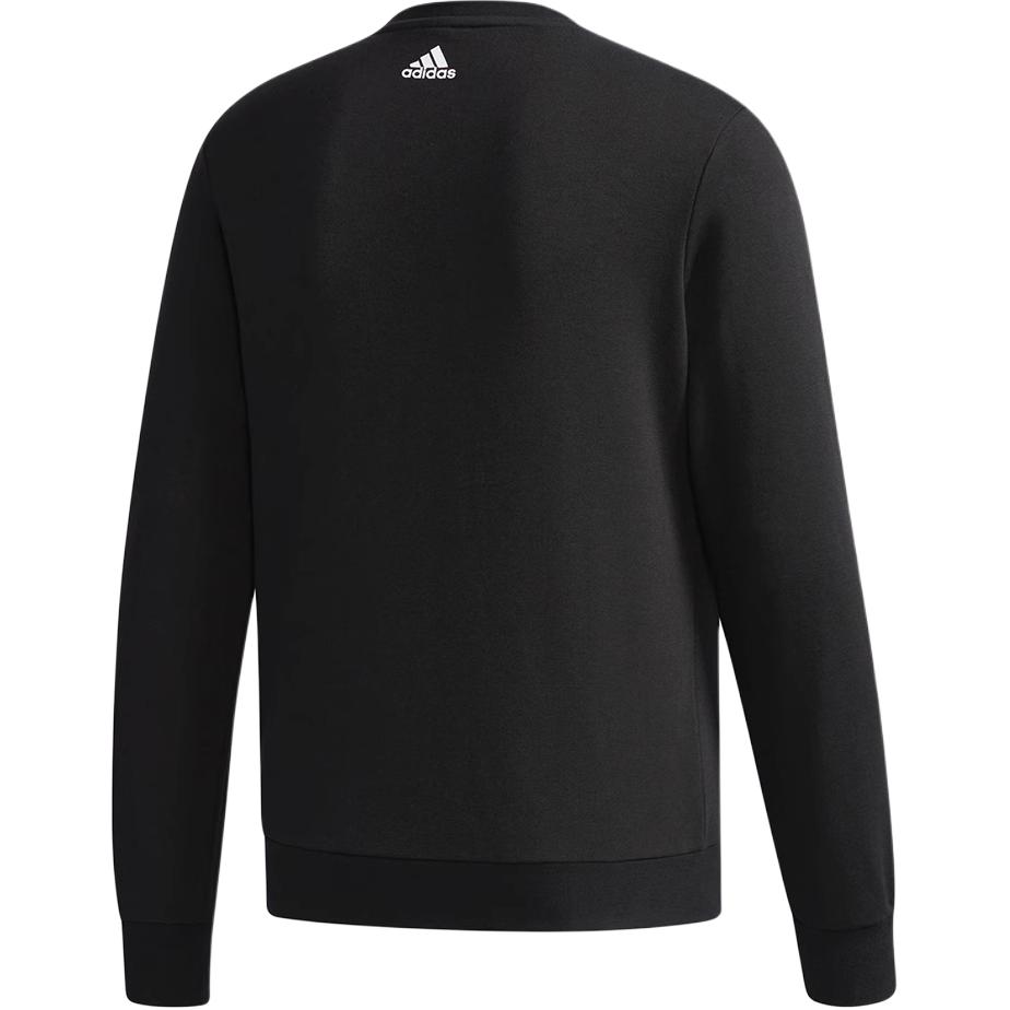 Adidas Fashionable Warm Round Neck Pullover Long Sleeve Sweatshirt Men Sweatshirt Black CX4948