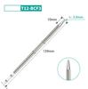 T12 Soldering Solder Iron Tips BCF1/B2/BC2/BC3/B/BCF2/BCF3/BL/C1/C4/D4/BC1/D24/D52 Type Iron Tip For Hakko FX951 STM32 OLED