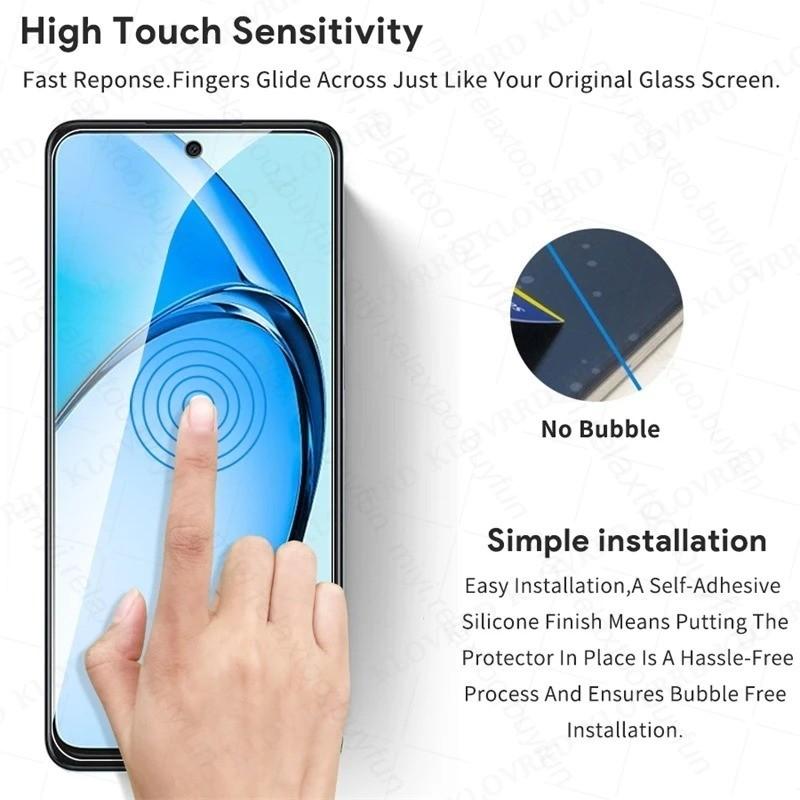 For Oppo A6 A5 A5i Pro A5x A3 A3x A18 A38 A58 A60 A78 A98 A79 A3S A5 A7 A12 A31 A9 A96 A93 A94 A95 A15s A16K A17k A76Tempered Glass Screen Protector