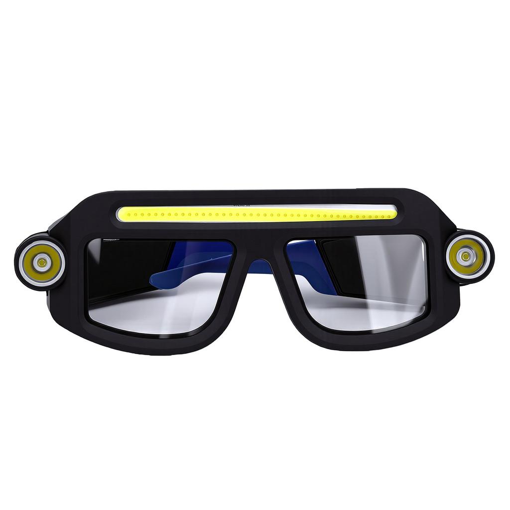 LED Glasses Headlight Lightweight IPX4 Water Proof Rechargeable Hands Free Glasses Headlamp For Night Fishing Repair