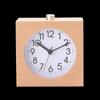Wood Clock Silent Alarm Clock for General Users In Office or Bedroom Environment 10.10X9.60X4.00CM Size 1Pack