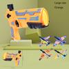 Children's Toy Airplane Launcher Bubble Foam Plane Toy Gun Shooting Game Outdoor Sport Toys for Children Kids Boy Birthday Gift