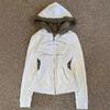 VAYLA Japanese Vintage Subculture Letter Embroidery Hoodies Autumn New Y2k Punk Style Long Sleeve Hoodie Women's Fashion Slimming Tops