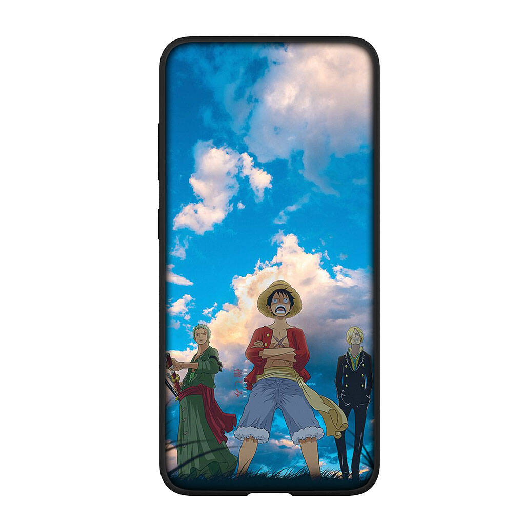 For Samsung Galaxy S25 S24 S23 iPhone 17 16 15 Xiaomi Redmi Note 14 13 12 11 Plus Pro Max XR A57 Phone Case Comics Sanji Luffy One Piece OPPO Huawei