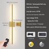 Lux Rechargeable LED Wall Lamp for Living Room & Bedroom – Sleek Linear Design, No Wiring Needed