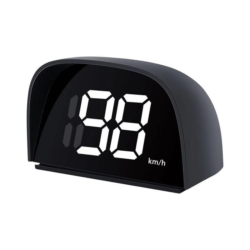 GPS HUD Head Up Display GPS Speedometer KMH/MPH HD LCD Display Plug and Play Car Speed Display Satellite Velocimeter