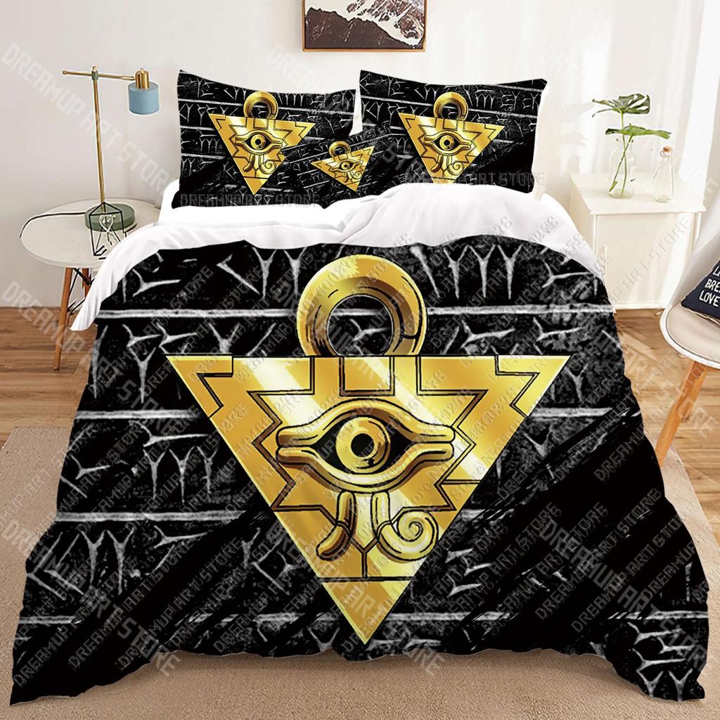 Anime Yu Gi Oh 3D Bedding Sets Print Duvet Cover Adults_ Children Bed Comforter Birthday Gift Dropshipping