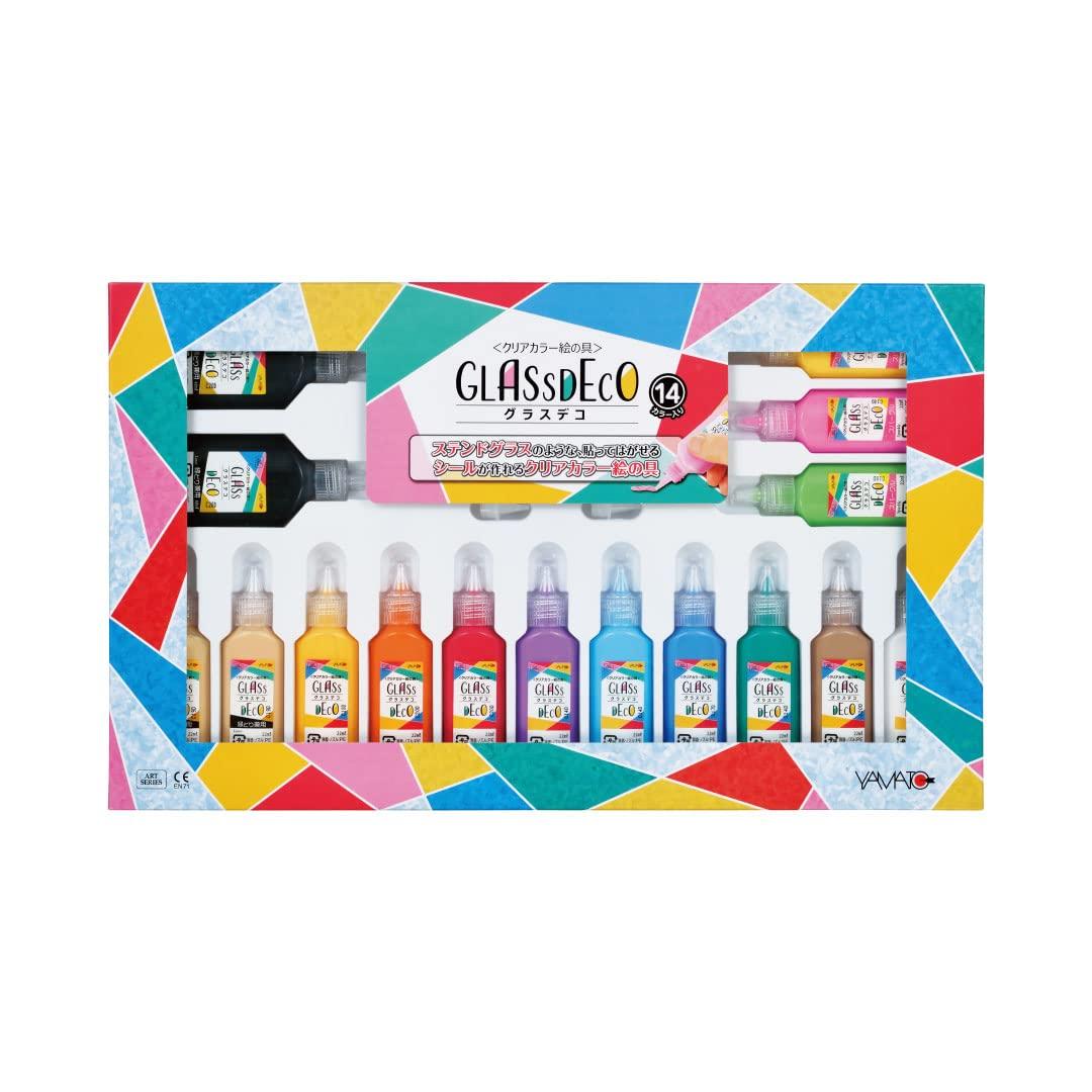 

Yamato Art Supplies Acrylic Glass Deco 14 Colors GDS14
