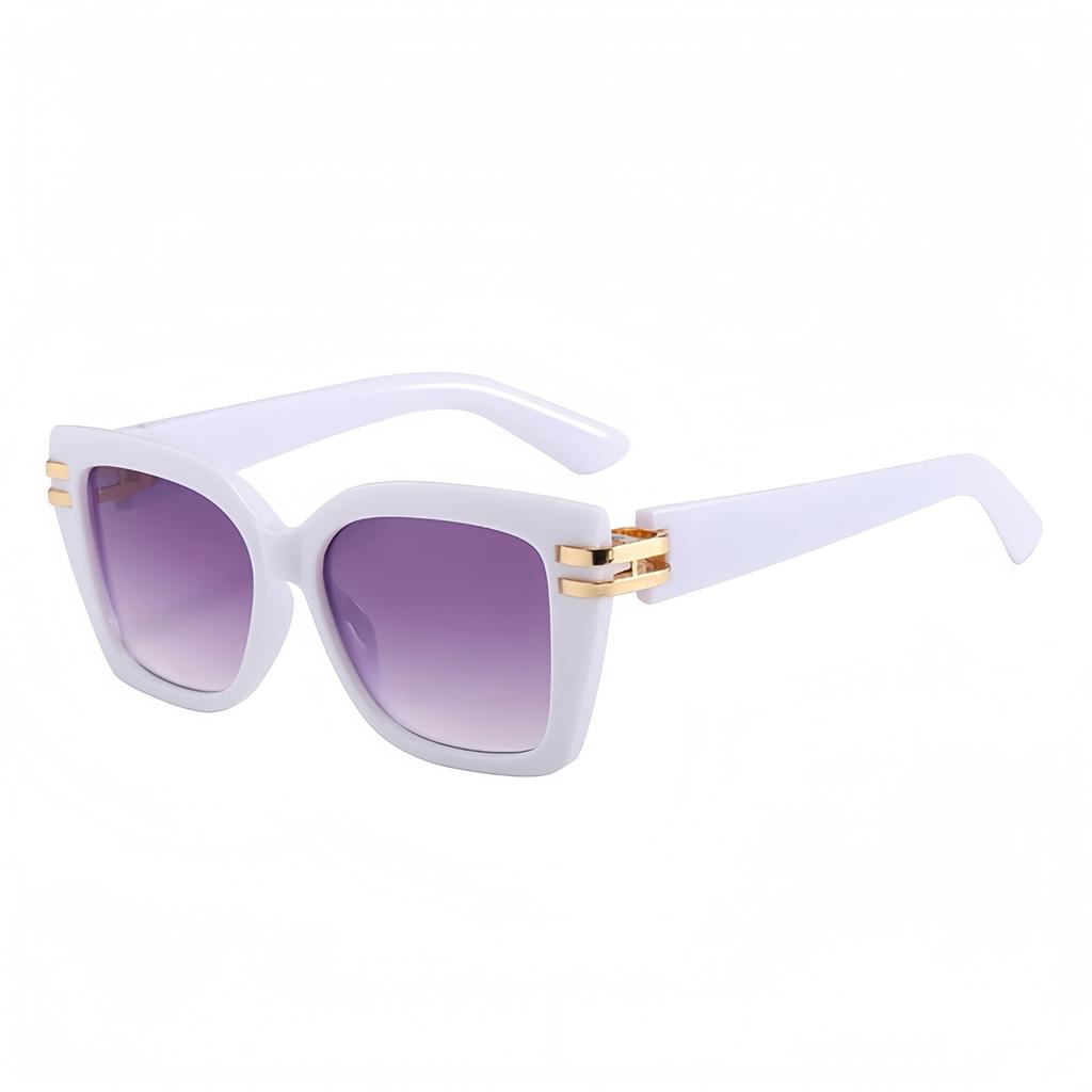 Large Frame Box Sunglasses Uv Protection Sunglasses Women'S Trendy Men'S Fashion Personality Trend
