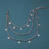 Metal Star Pendant Waist Chain for Women Trousers Chain Waist Decorative Chain Casual Waist Ornaments Girl Birthday Gift