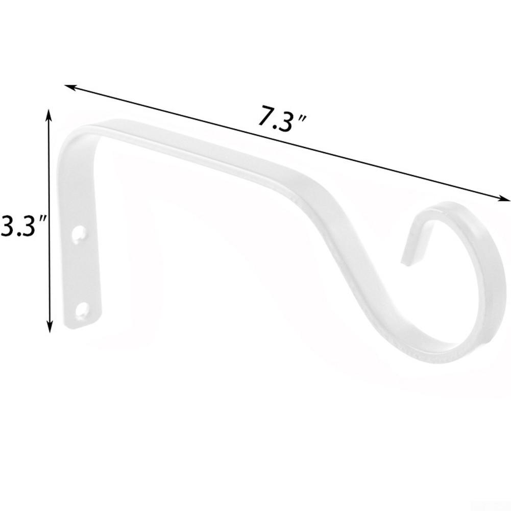 Not Rust Flower Pot Hook Sturdy 185*84mm/ 7.3*3.3inch