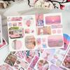 50pcs/lot Ins Landscape Material Stickers Junk Journal Collage Decoration Materials DIY Scrapbook Diary Stationery Stickers