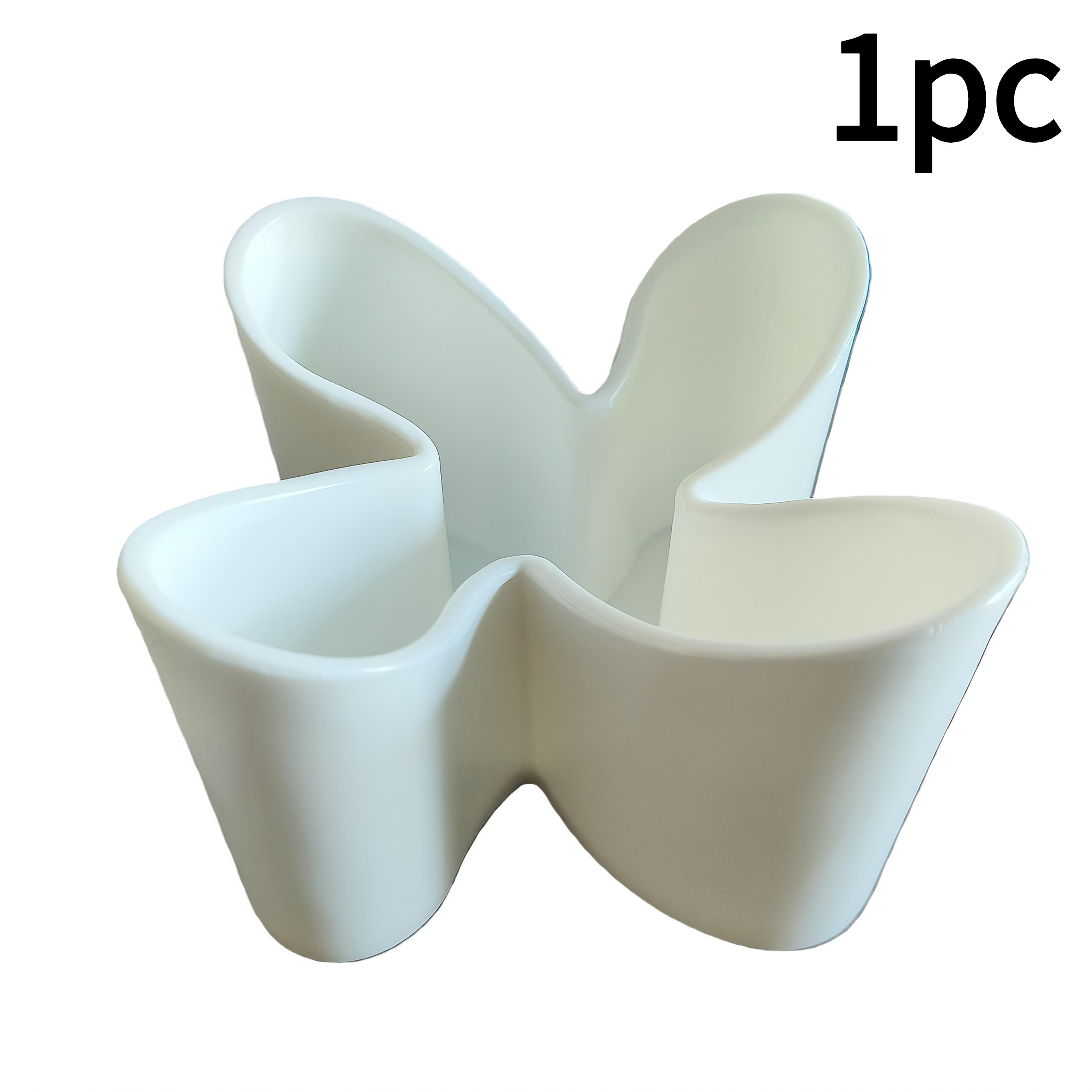

1pc Desktop Organizer Storage Box Multifunctional Pencil Holder for Countertop Black/white