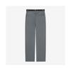 Logo Zipper Straight Leg Casual Pants Women Pants Gray NP6NR34B