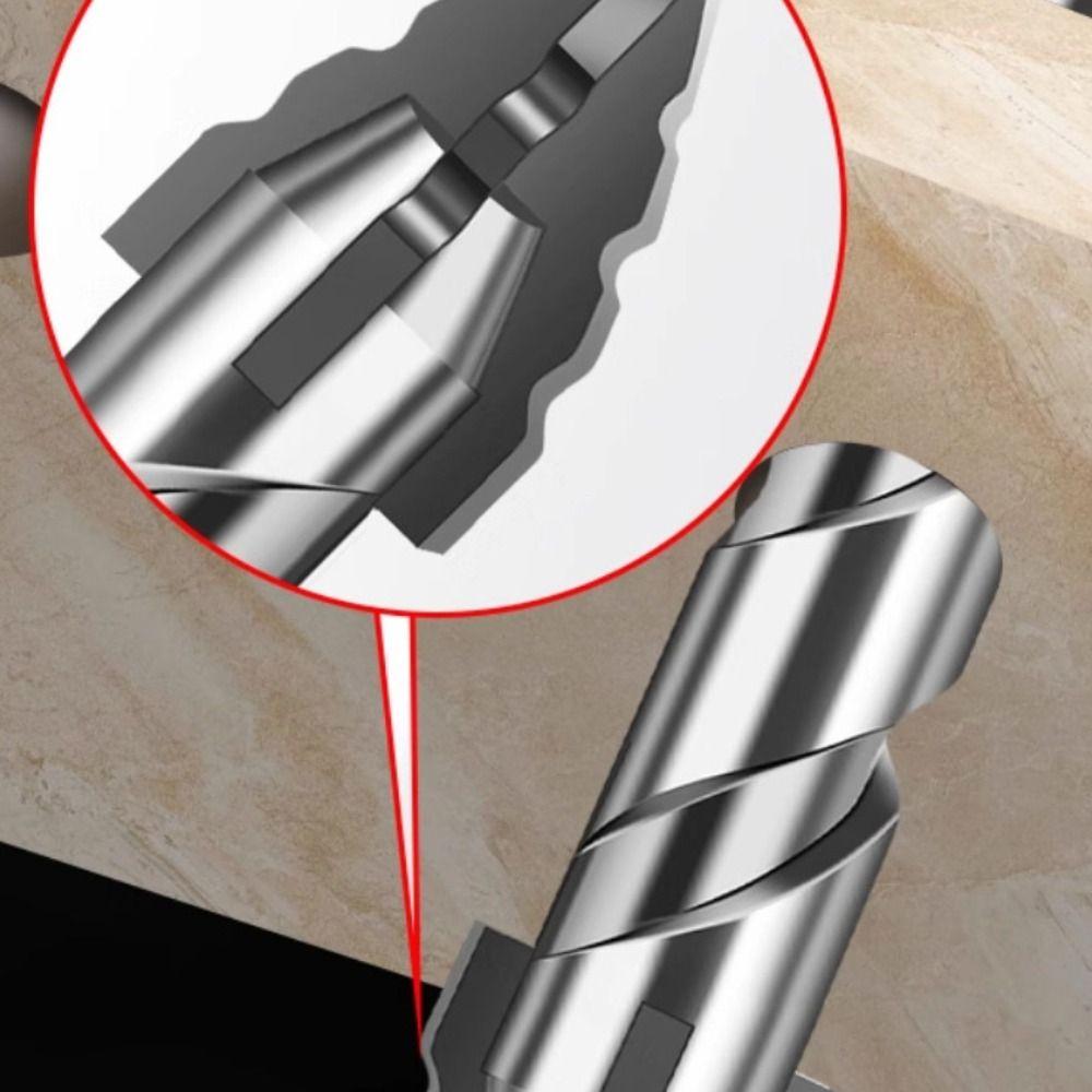 7pcs/set High Hardness Tile Drill Bit Set U-shaped Eccentric Drill Bits Building Site