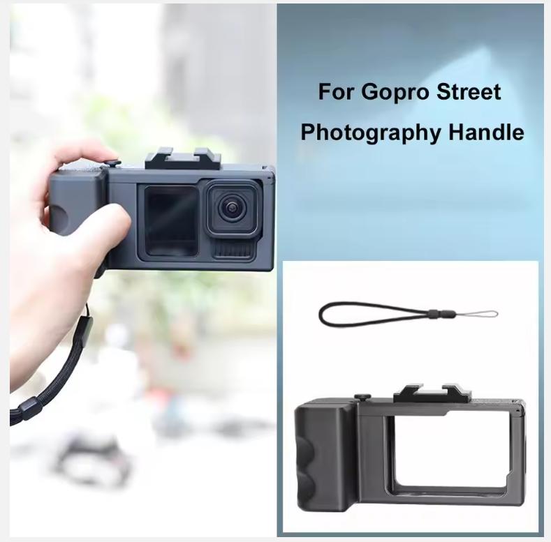 Street Photography Handle Grip Vlog Holder Combo Camera Holder For GoPro 9/10/11/12/13 Camera Grip Camera Accessories