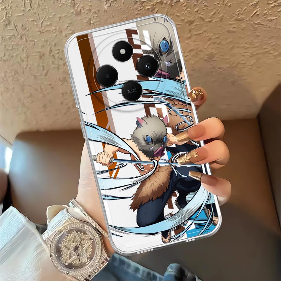 D-Demon Anime S-Slayer Case for Xiaomi Poco X3 Pro X3 NFC Soft Phone Cover