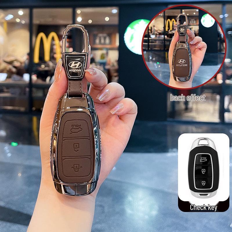 Kompatible Schlüsselhülle für Hyundai Modelle: Elantra, ix35, Coupe, Tucson, Mingtu, ix25 und Kona