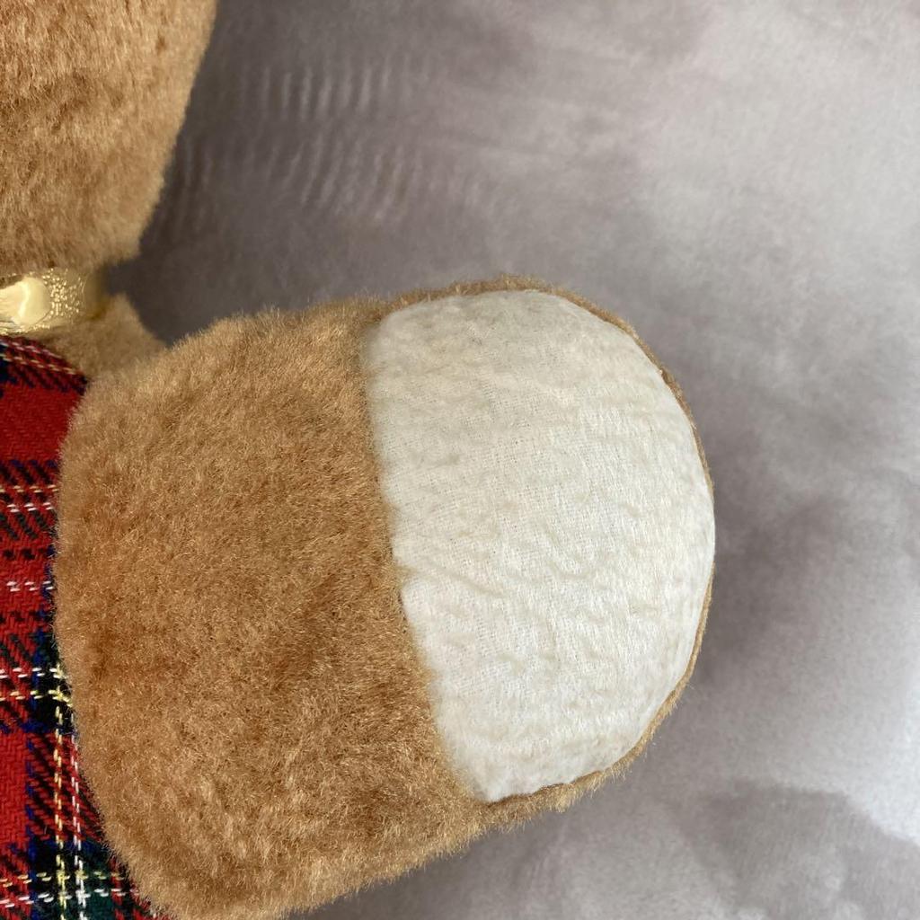 [USED] Showa Retro Bear Plush Toy Teddy Bear