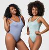 European & American Women's Fashion Jumpsuit with Chest Pad - Open Back One-Piece Swimsuit Outerwear