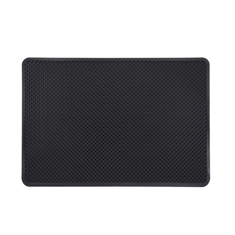 Heat-Resistant Car Dashboard Anti-Slip Pad with Grid Pattern